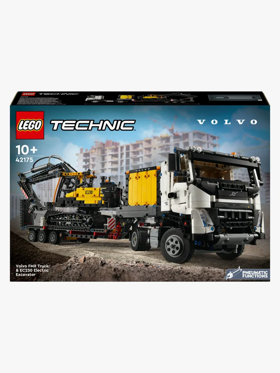 LEGO Technic 42175 Volvo FMX lastbil &  EC230 elgrävmaskin