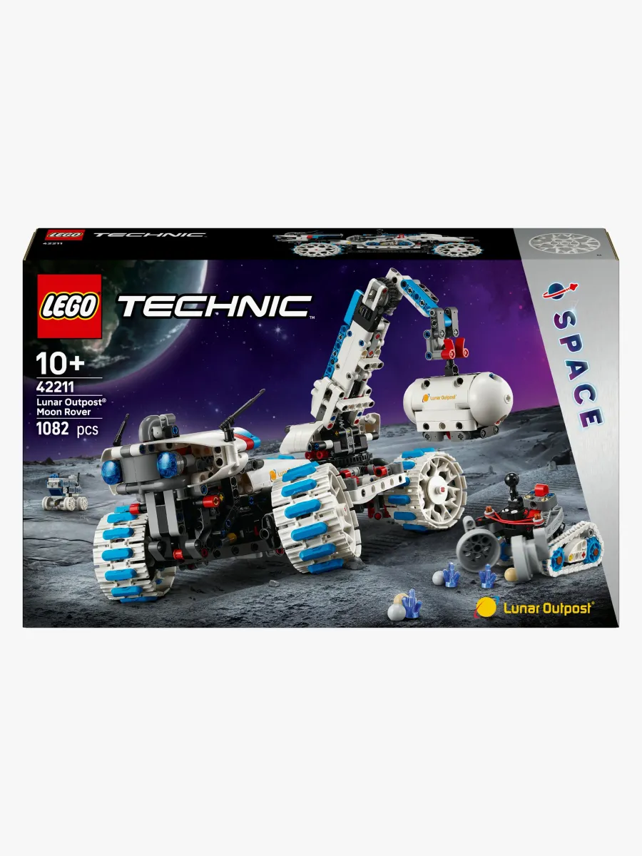 LEGO Technic 42211 Lunar Outpost månrover rymdfordon