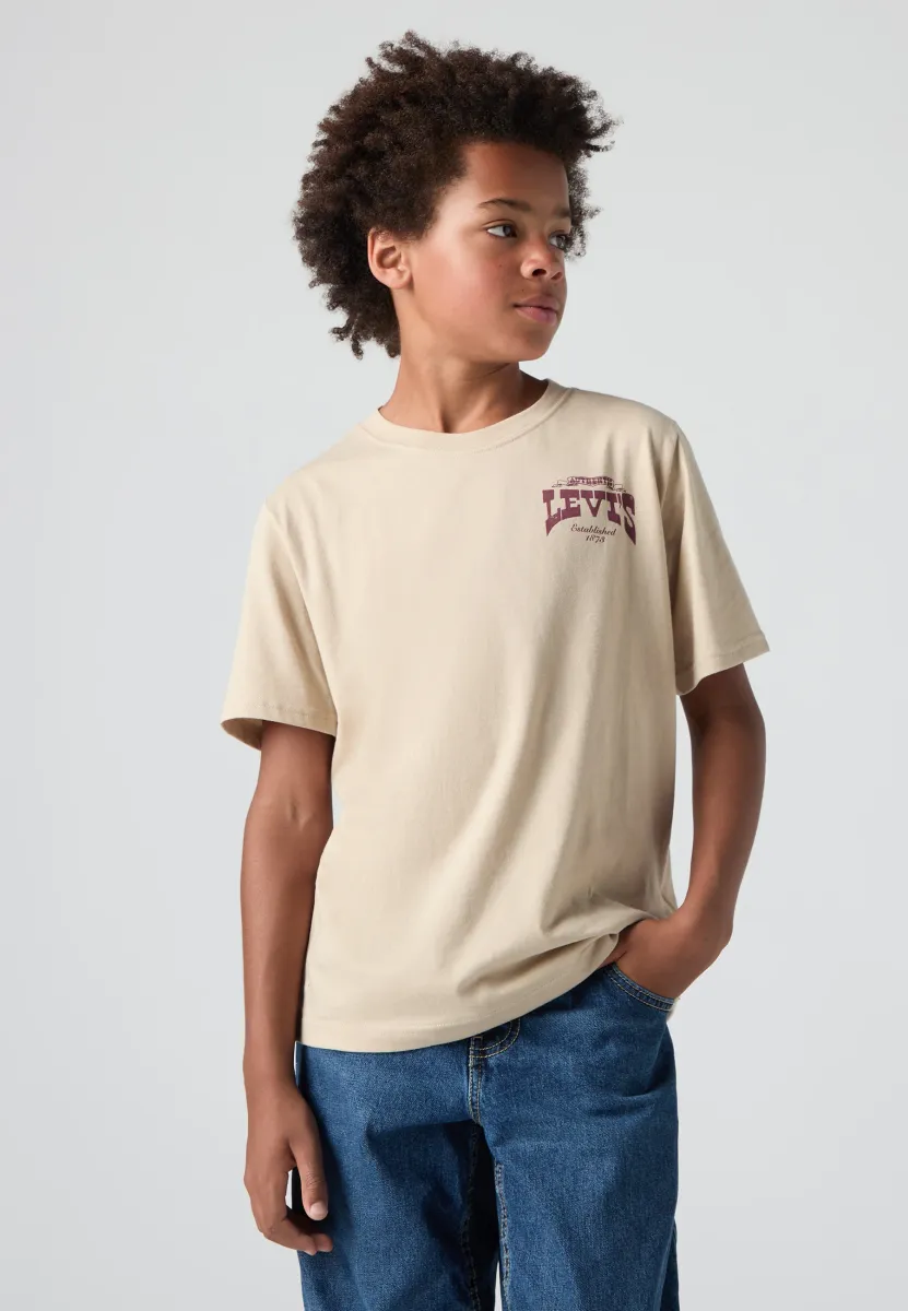 Levi's LVB Gallopping Free T-shirt, White Pepper, 110