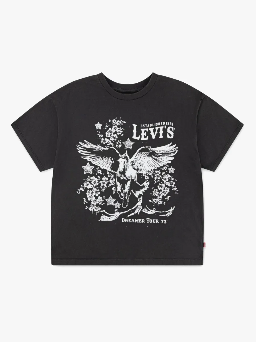 Levi's LVG Retro T-shirt, Jet Black, 164