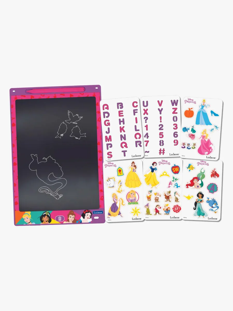 Lexibook Disney Princess Ritplatta med Stencilmallar