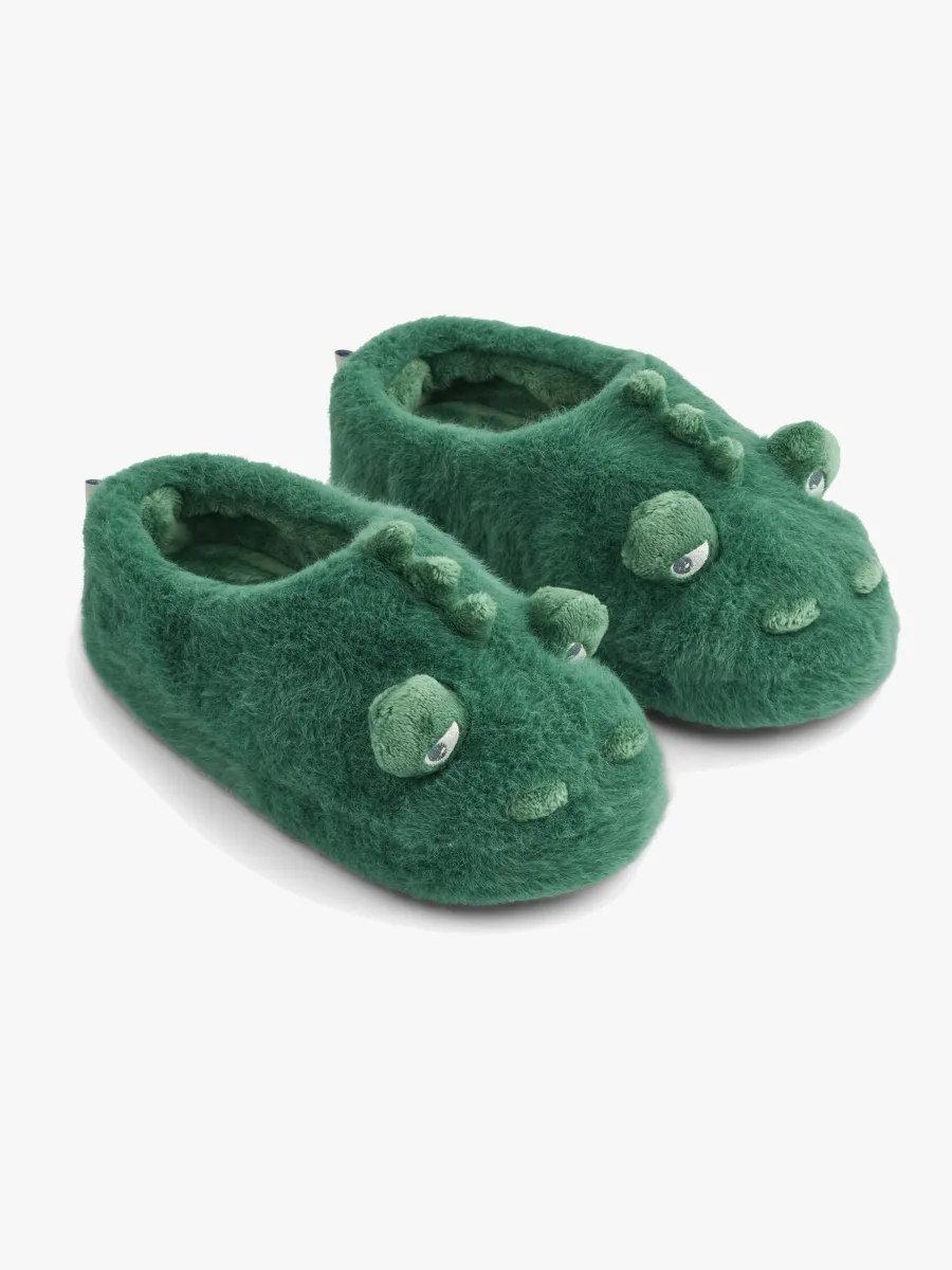 LIEWOOD Aviaja Crocodile Inneskor, Garden green, 30-31