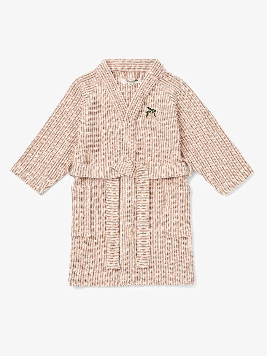 LIEWOOD Bertha Badrock Stripe, Tuscany Rose/Creme de la Creme, 1-2 år