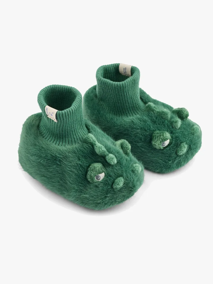 LIEWOOD Beth Crocodile Plush Inneskor, Garden green, 20-21