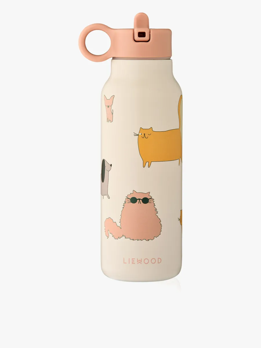 LIEWOOD Falk Vattenflaska 350 ml, Cats &  Dogs/Sandy