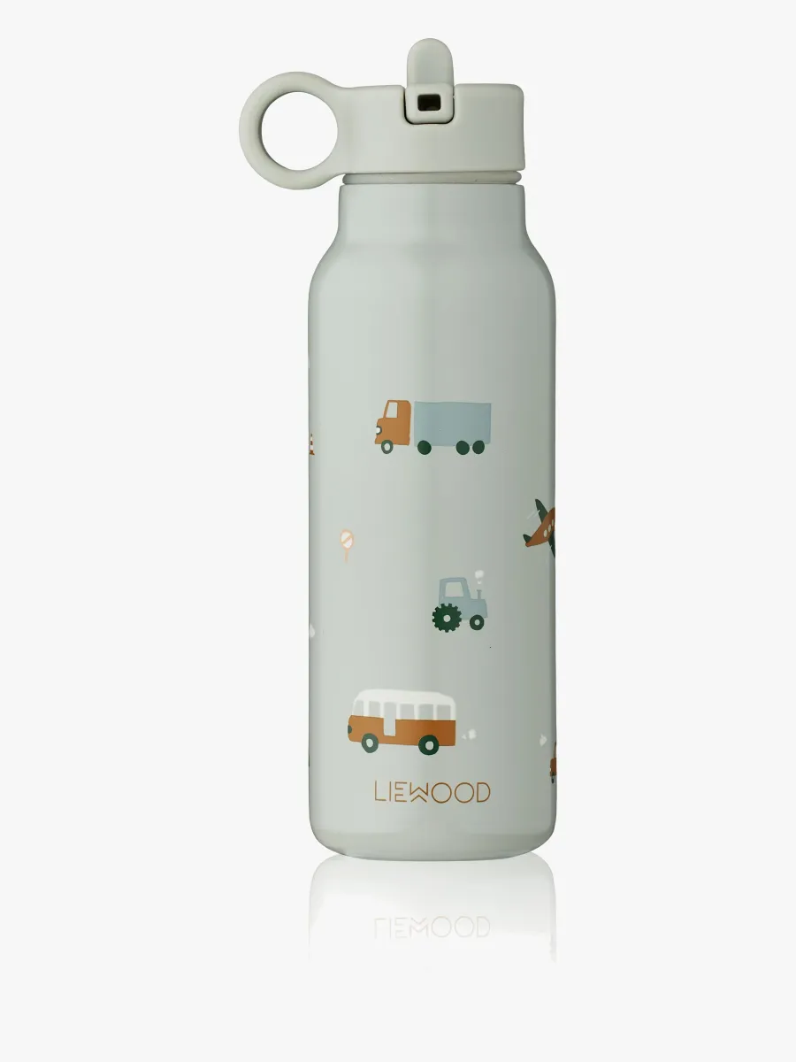 LIEWOOD Falk Vattenflaska 350 ml, Vehicles/Dove Blue