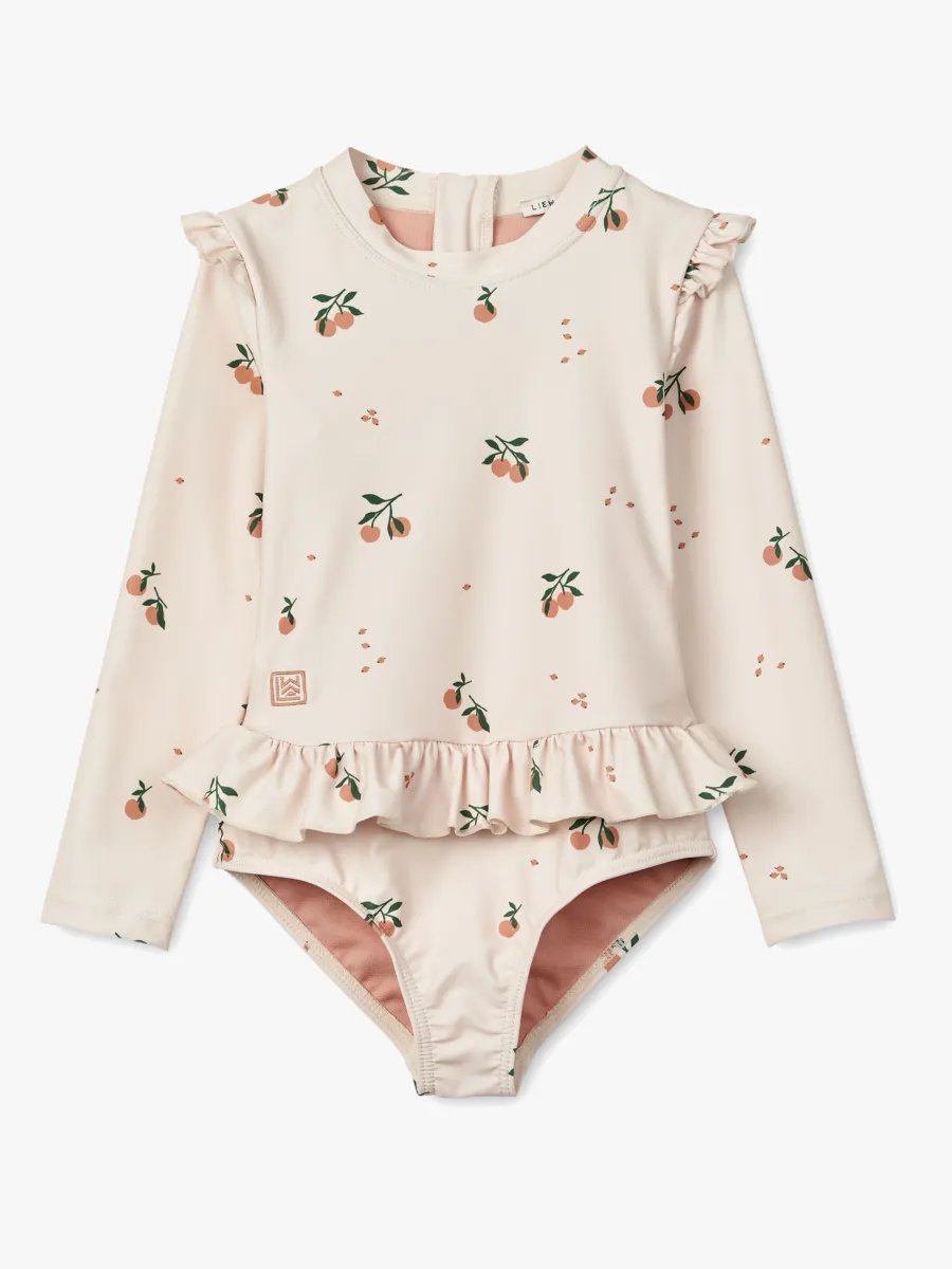 LIEWOOD Sille UV-Dräkt, Peach/Sea Shell, 104