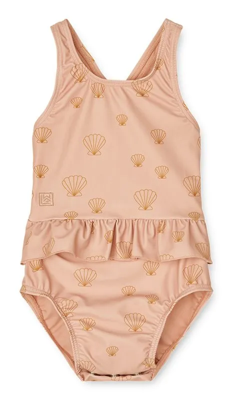 Liewood simdräkt Amina stl 62, sea shell/pale tuscany