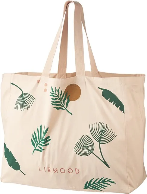 Liewood tygkasse XL, jungle/apple blossom