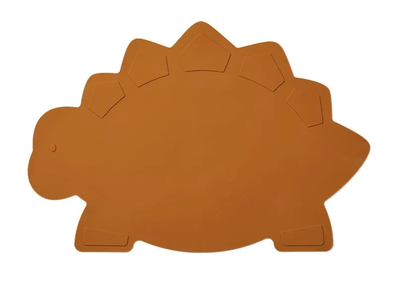 Liewood underlägg silikon Tracy, dino mustard