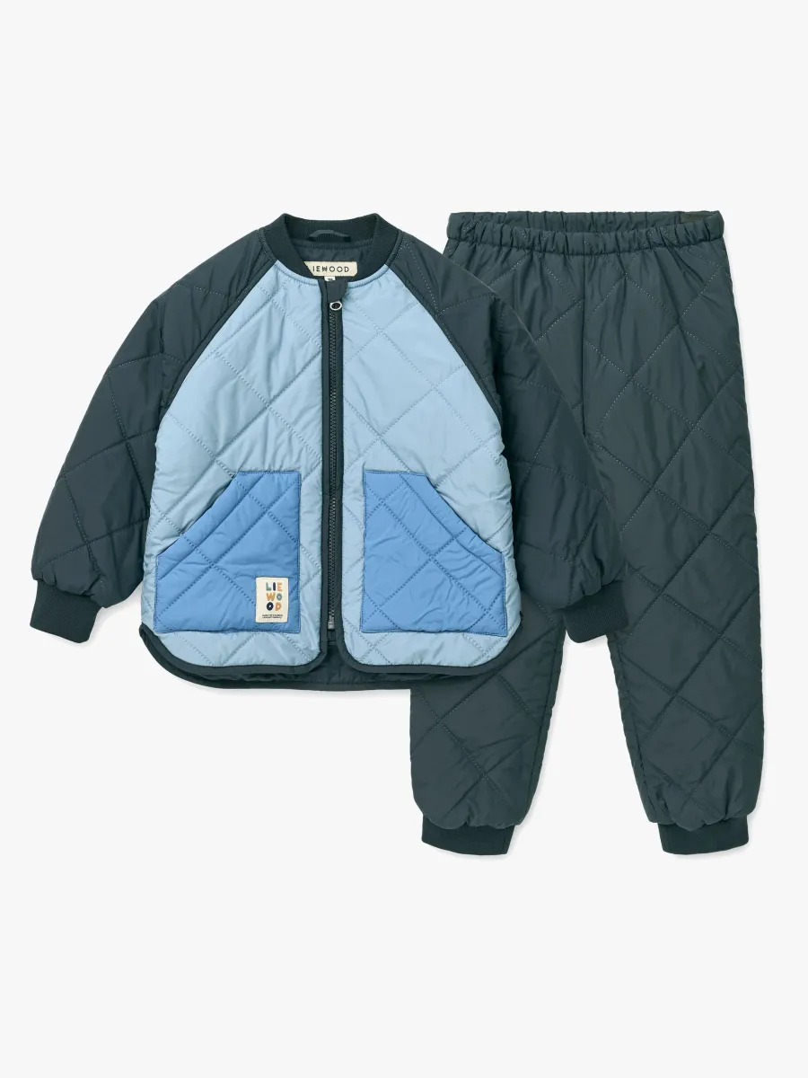 LIEWOOD Zella Termoset, Beach blue/Classic navy/mix, 122
