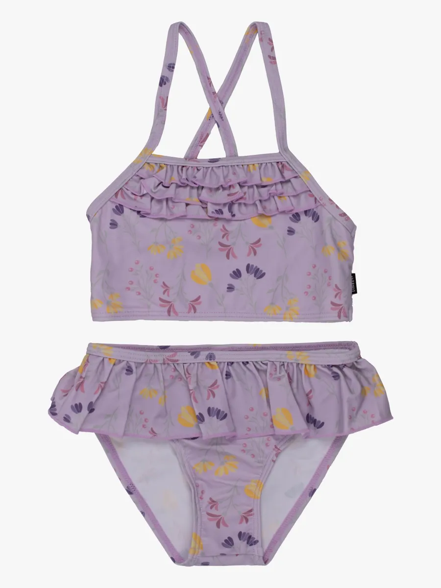 Lindberg Alice Bikini, Lavender/Yellow, 110-116