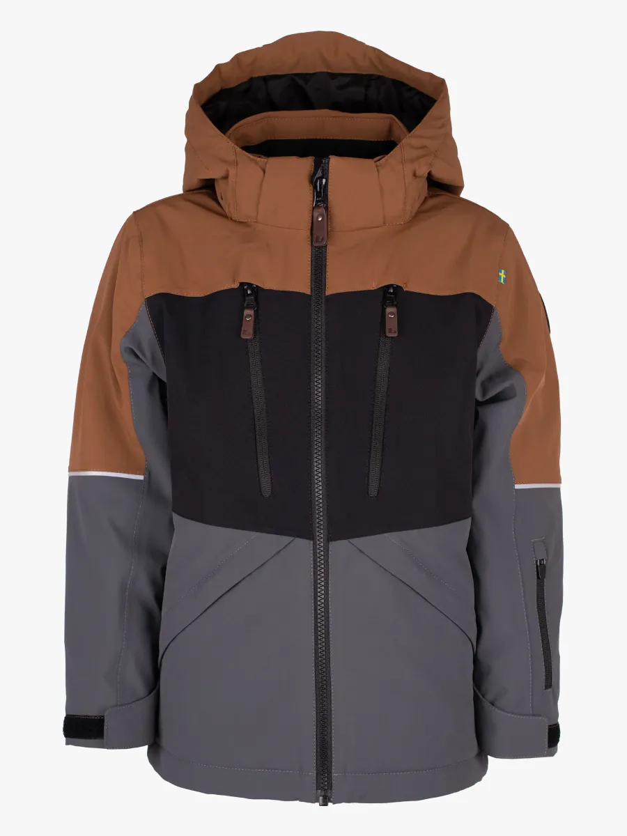 Lindberg Alpine Vinterjacka, Cayenne/Anhracite, 120
