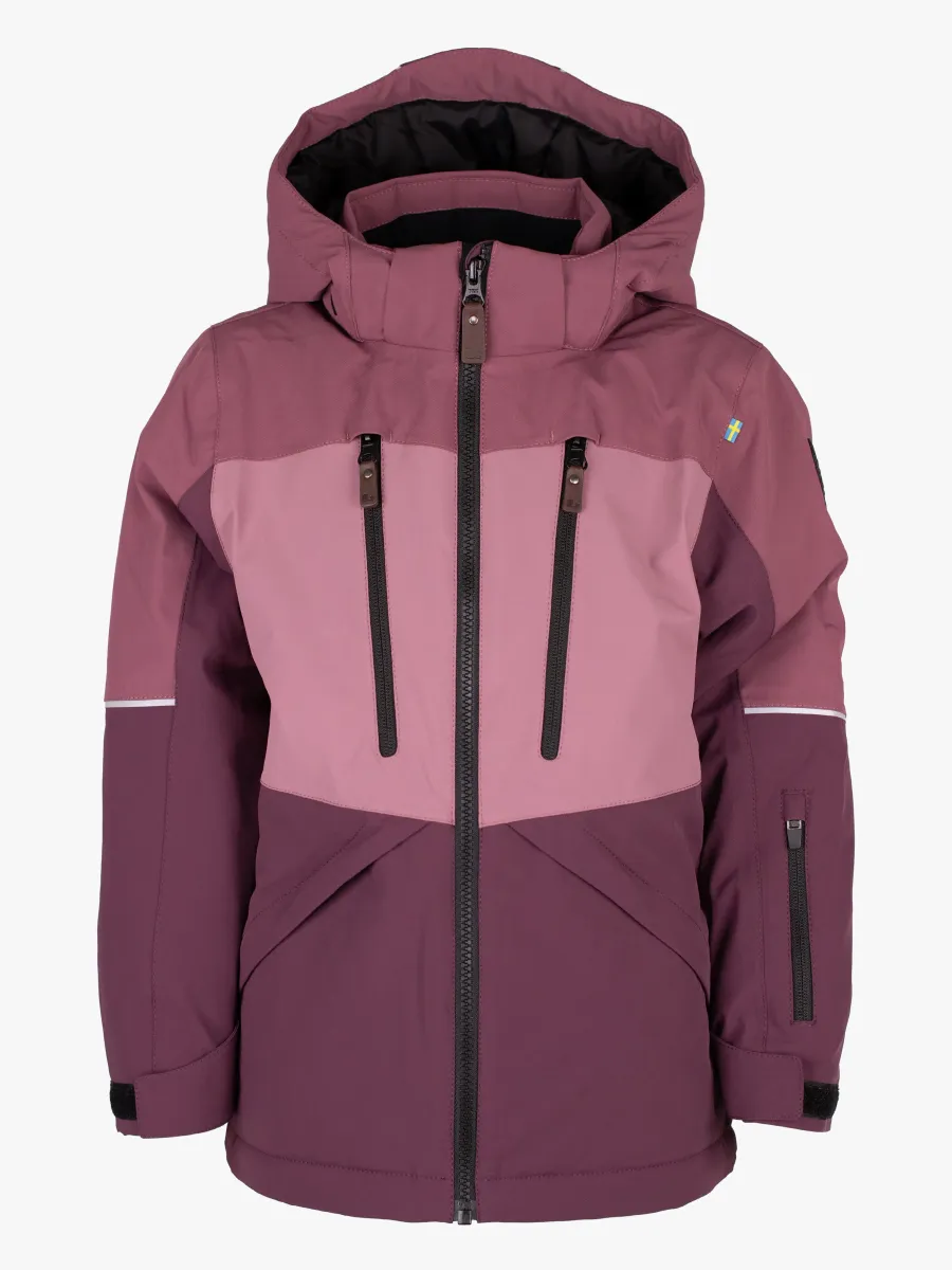 Lindberg Alpine Vinterjacka, Dry Rose/Plum, 160