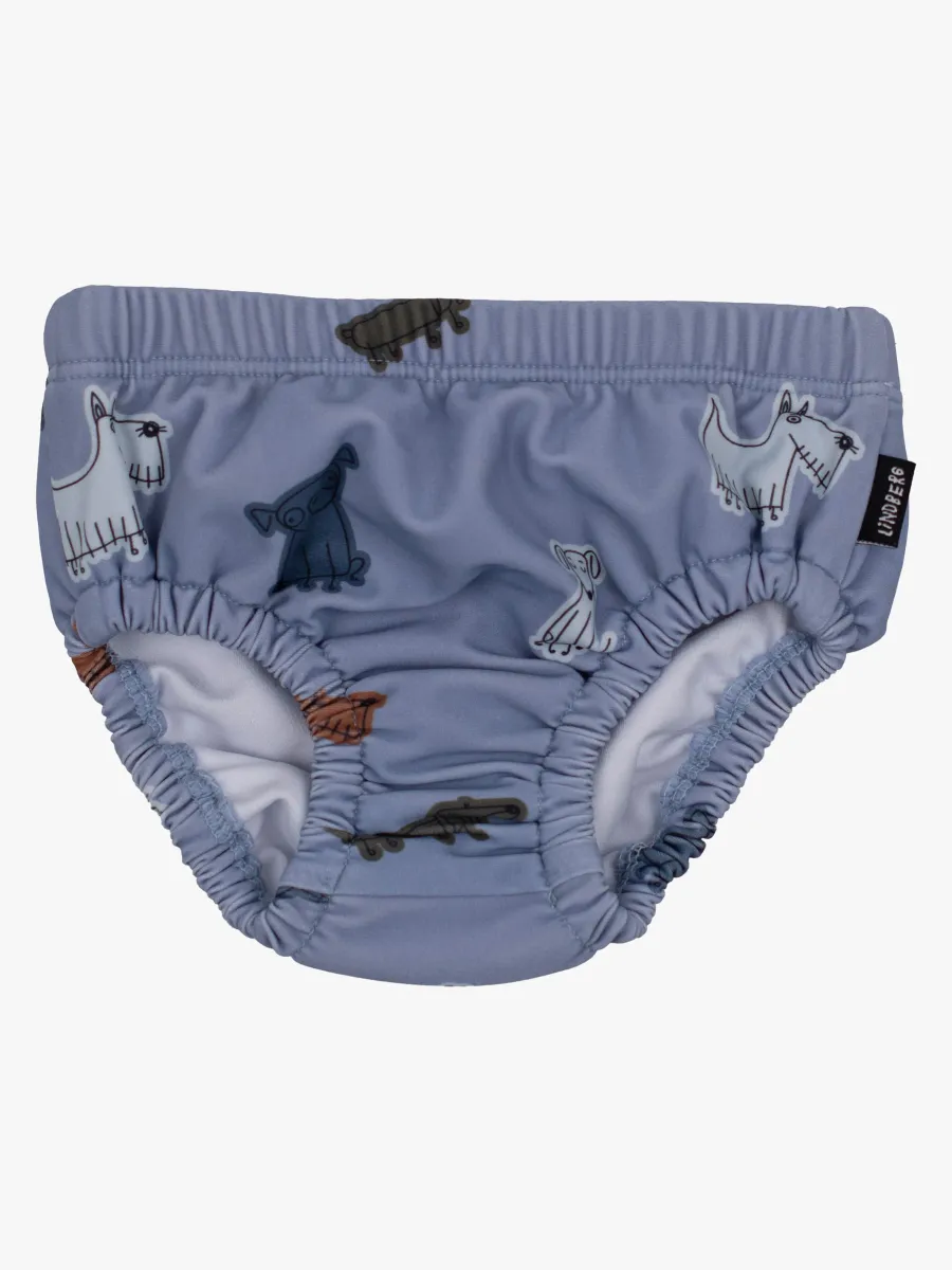 Lindberg Ash Baby Badblöja, Blue/Light Blue, 6-9 kg