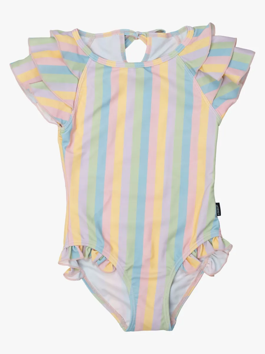 Lindberg Gracie Baddräkt, Rainbow, 98-104