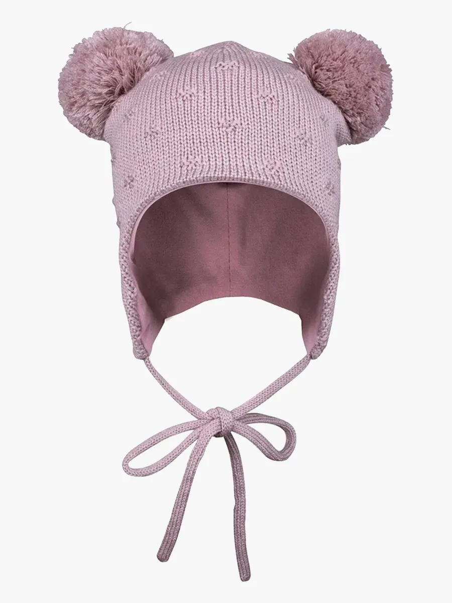 Lindberg Idaho Baby Mössa Ullmix, Dusty Mauve, 44-48