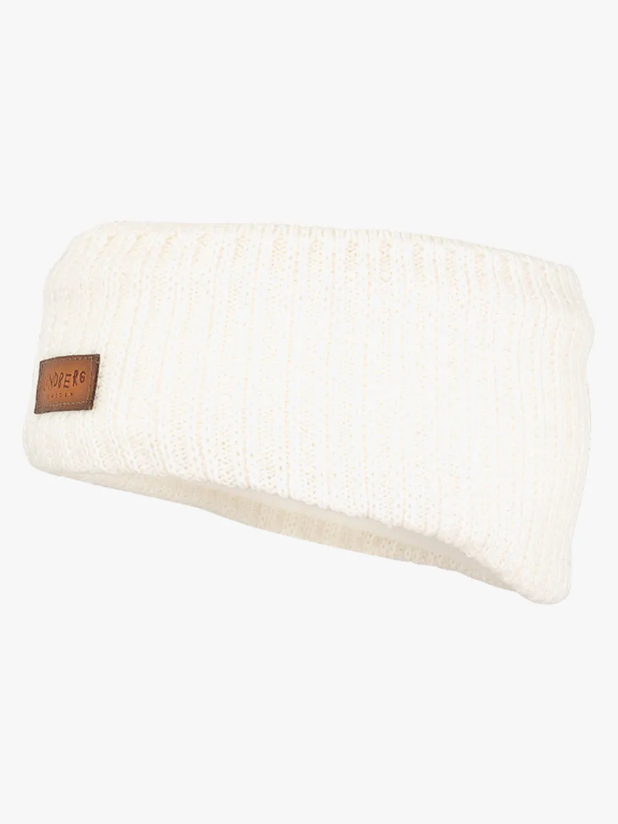 Lindberg Lobonäs Pannband Ullmix, Offwhite