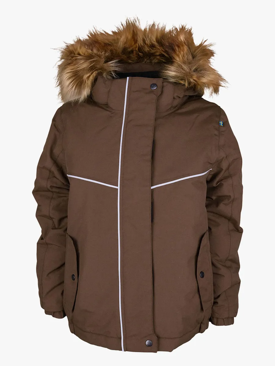 Lindberg Lofoten Vinterjacka, Brun, 120