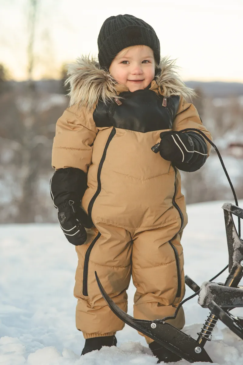Lindberg Rocky Babyoverall, Beige, 80 - Bäst i test