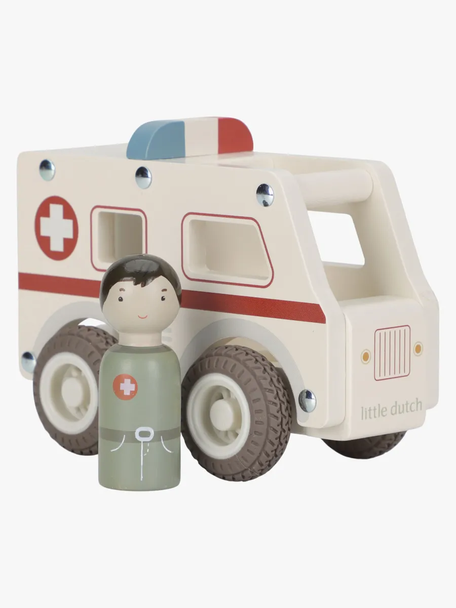 Little Dutch Ambulans med Peggdocka