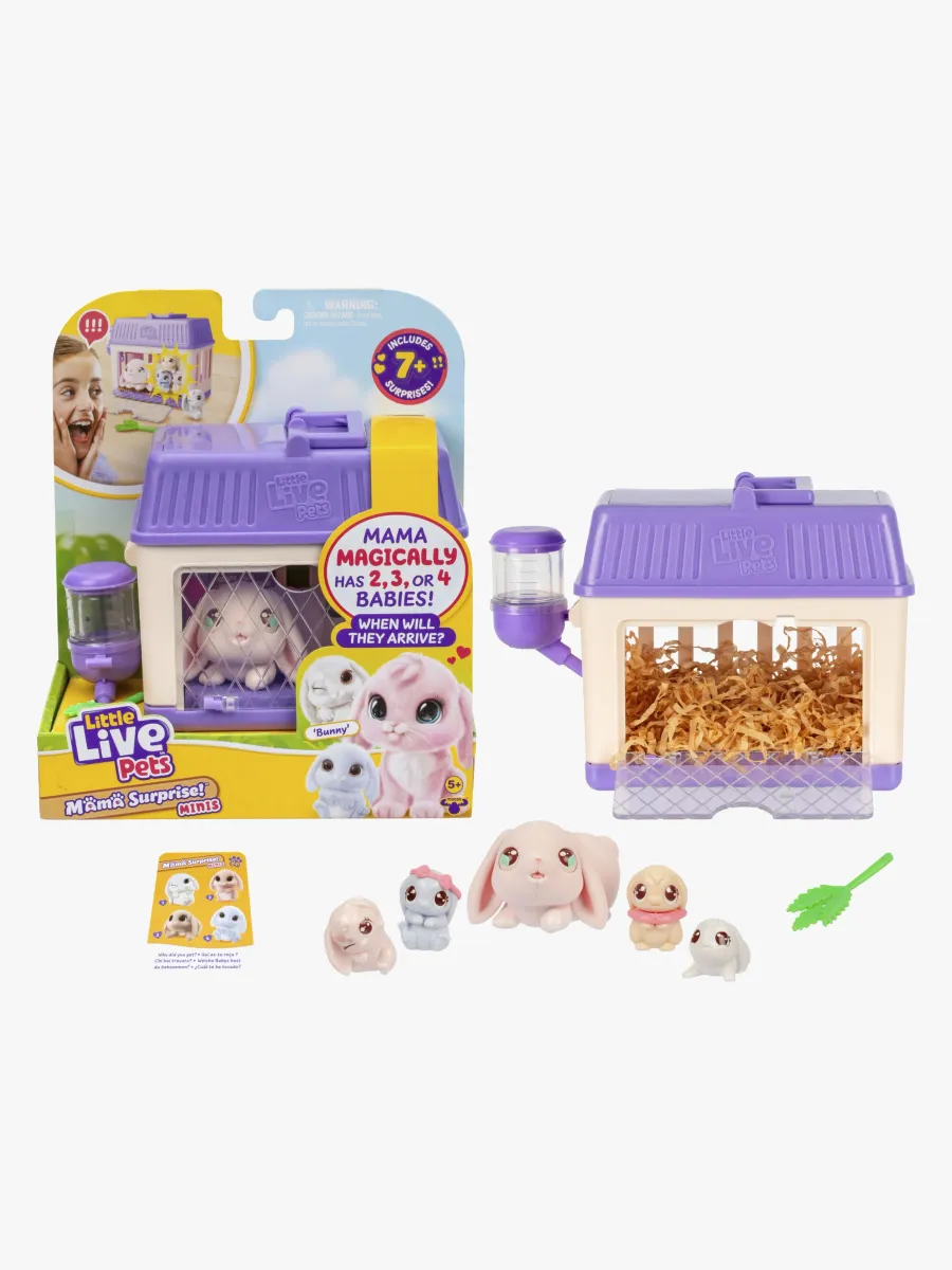 Little Live Pets Mama Surprise Minis Bunny Lekset