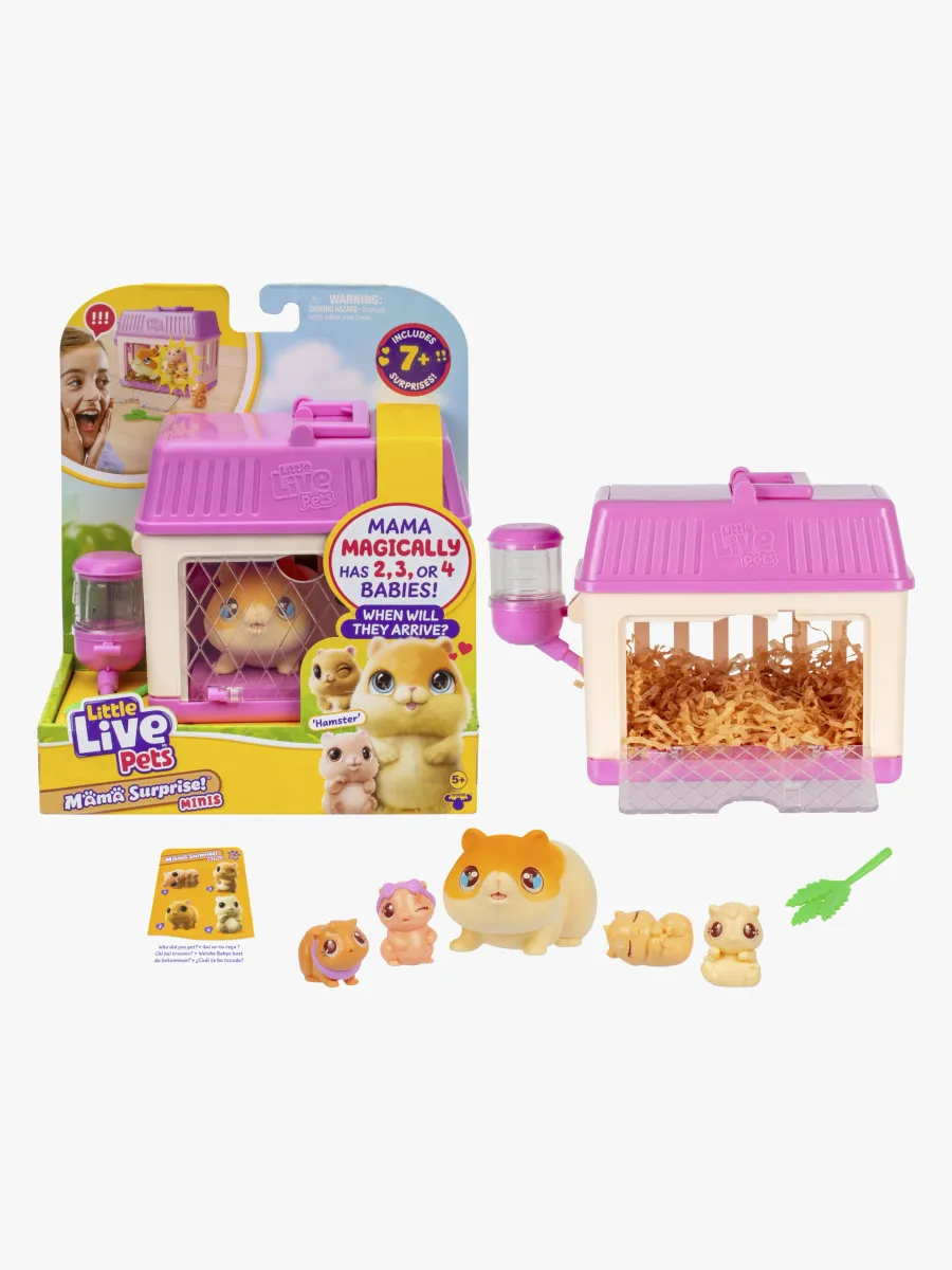 Little Live Pets Mama Surprise Minis Hamster Lekset