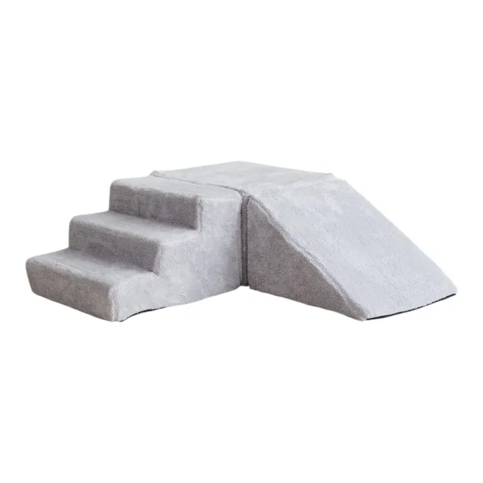 Little Louie Aktivitetsblock Plysch (Light grey)