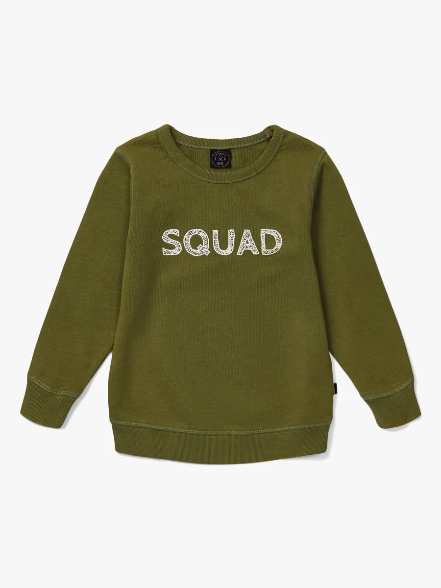 Luca &  Lola Adreano Tröja, Army Green 134-140
