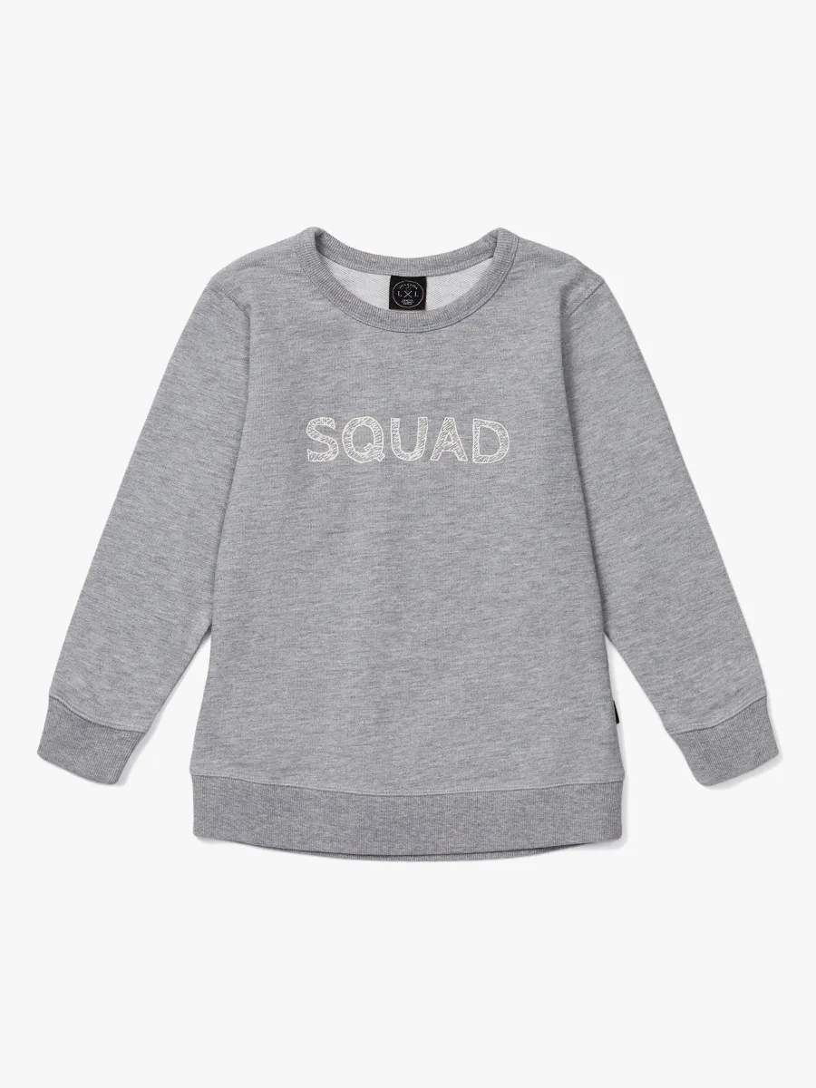 Luca &  Lola Adreano Tröja, Grey 134-140