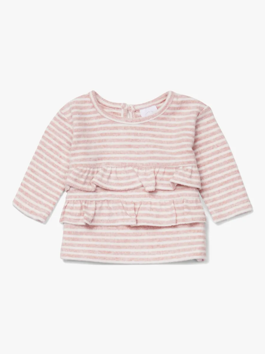 Luca &  Lola Asia Tröja Baby, Pink Stripes 80