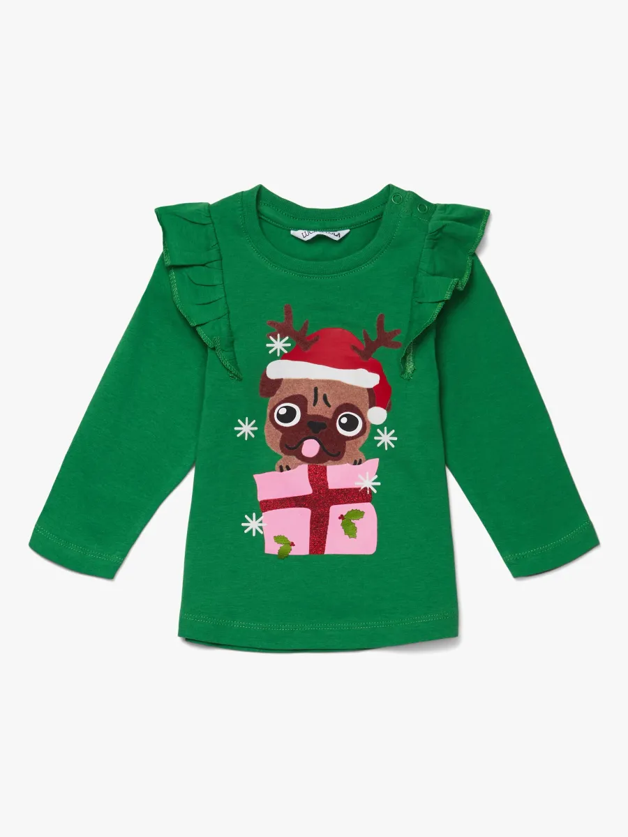 Luca &  Lola Baby Topp Merry Pugbaby, Green 56
