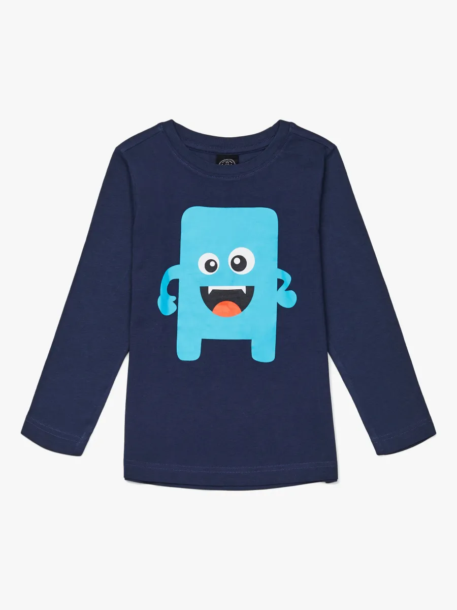Luca &  Lola Gabriel Långärmad T-Shirt, Navy 74