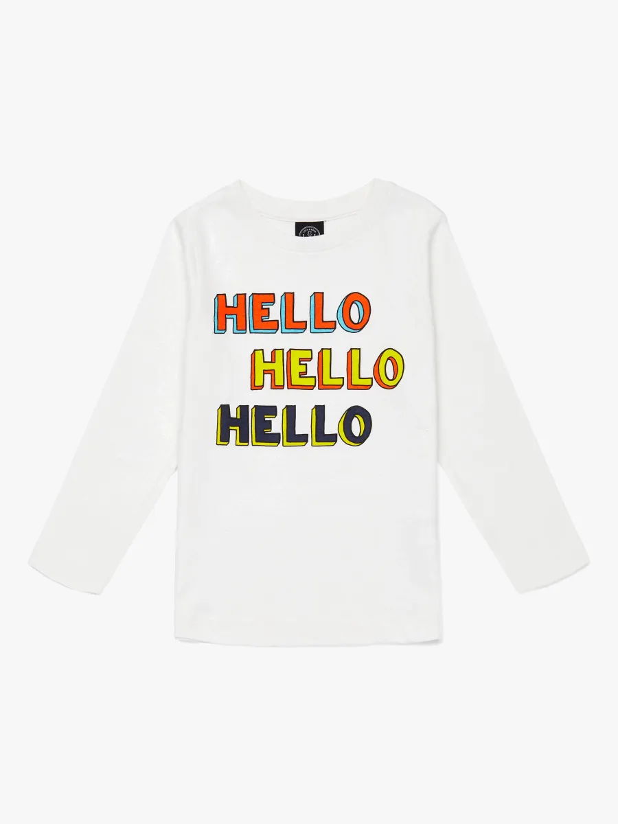 Luca &  Lola Gabriel Långärmad T-Shirt, Offwhite 74