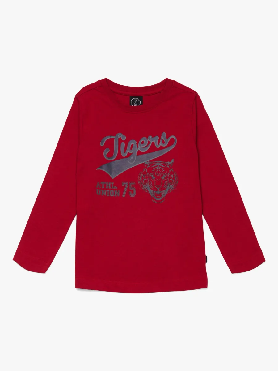 Luca &  Lola Gabriel Långärmad T-Shirt, Red 122-128
