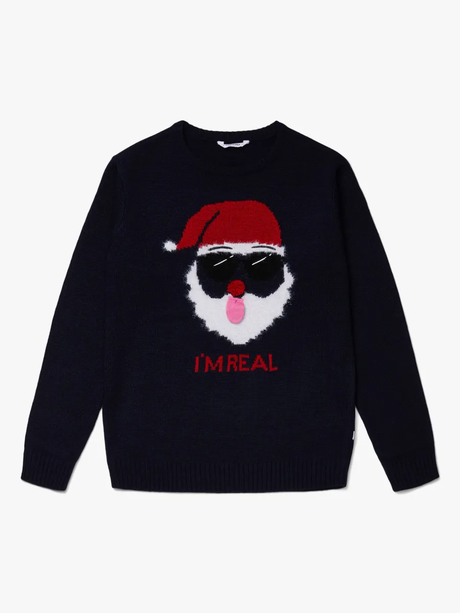 Luca &  Lola Herr Tröja I'm Real, Night Sky S-M