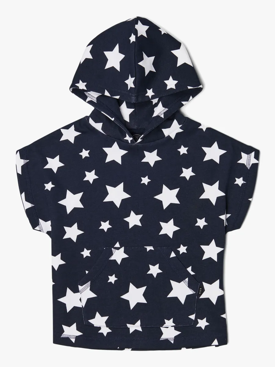 Luca &  Lola Rocolo Hoodie, Night Sky/Stars 98-104