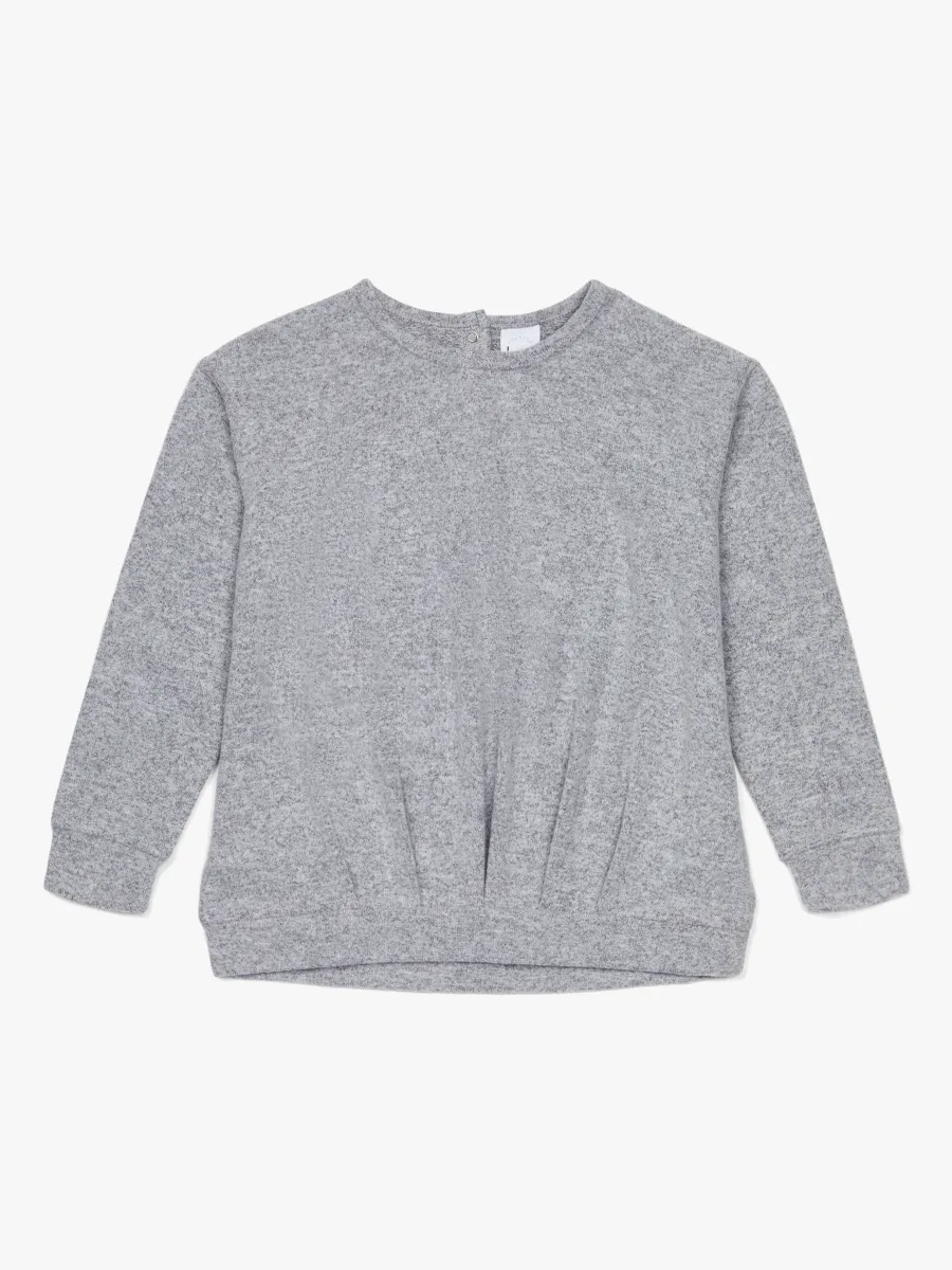 Luca &  Lola Rosella Tröja, Grey Melange 110-116