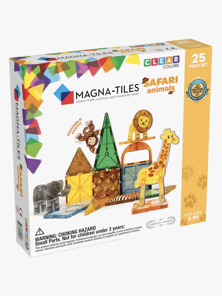 MAGNA-TILES Safaridjur Byggsats 25 Delar