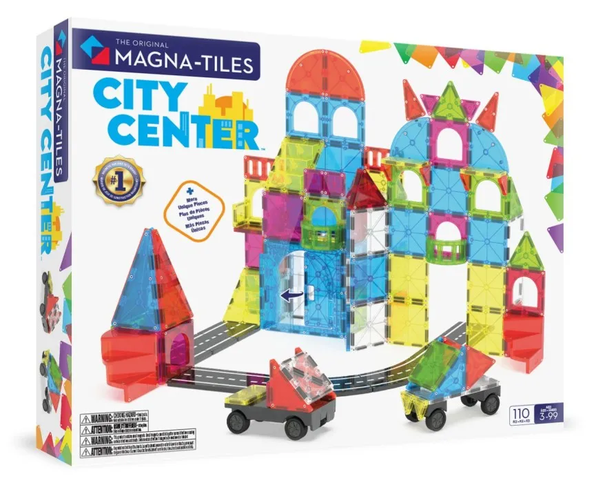Magna-Tiles Stadscentrum 110-delar