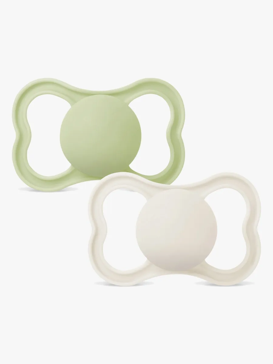 MAM Air Silikon Nappar 2-Pack 16-36m, Grön