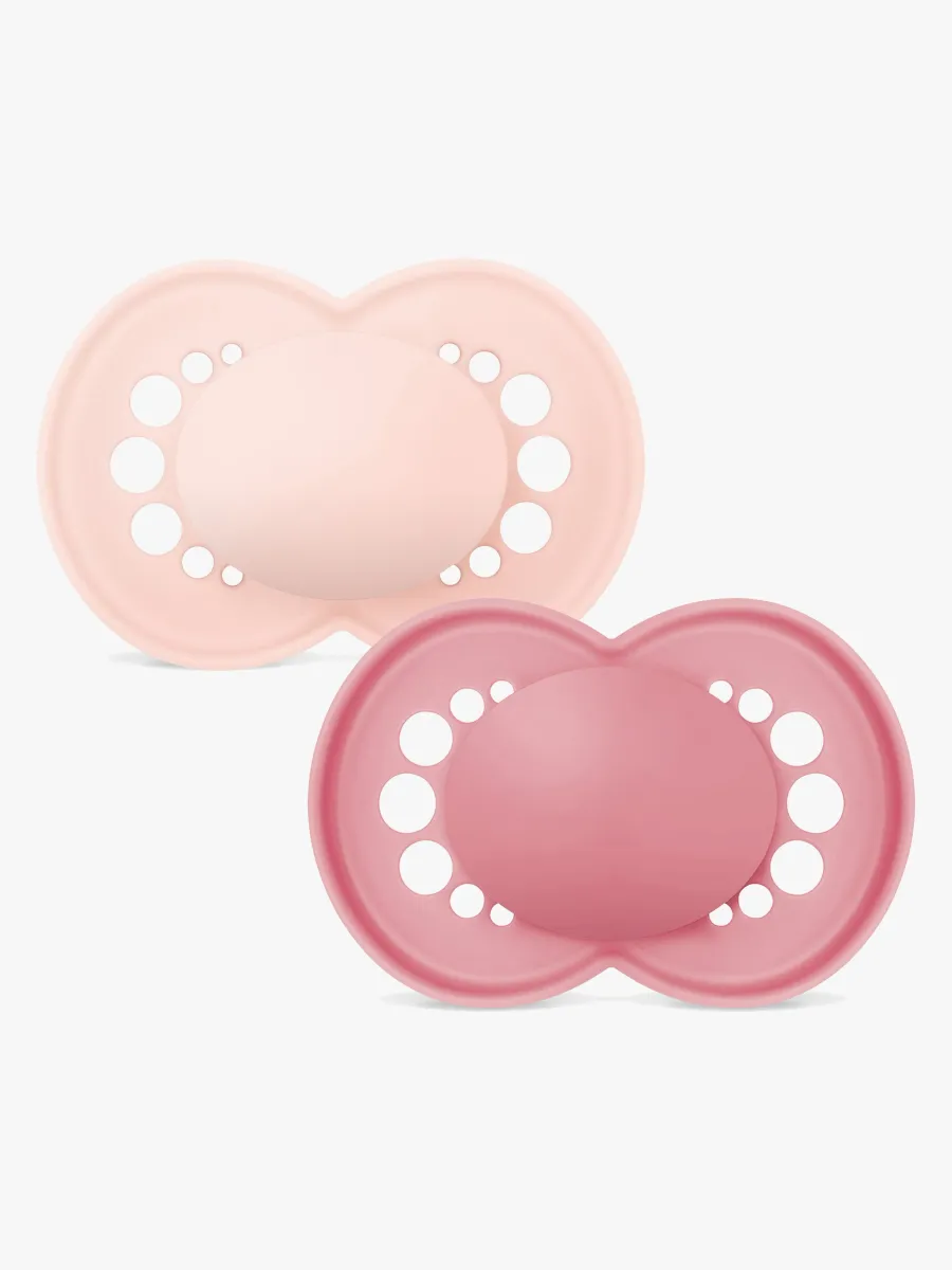 MAM Original Nappar 2-Pack 16-36m, Rosa