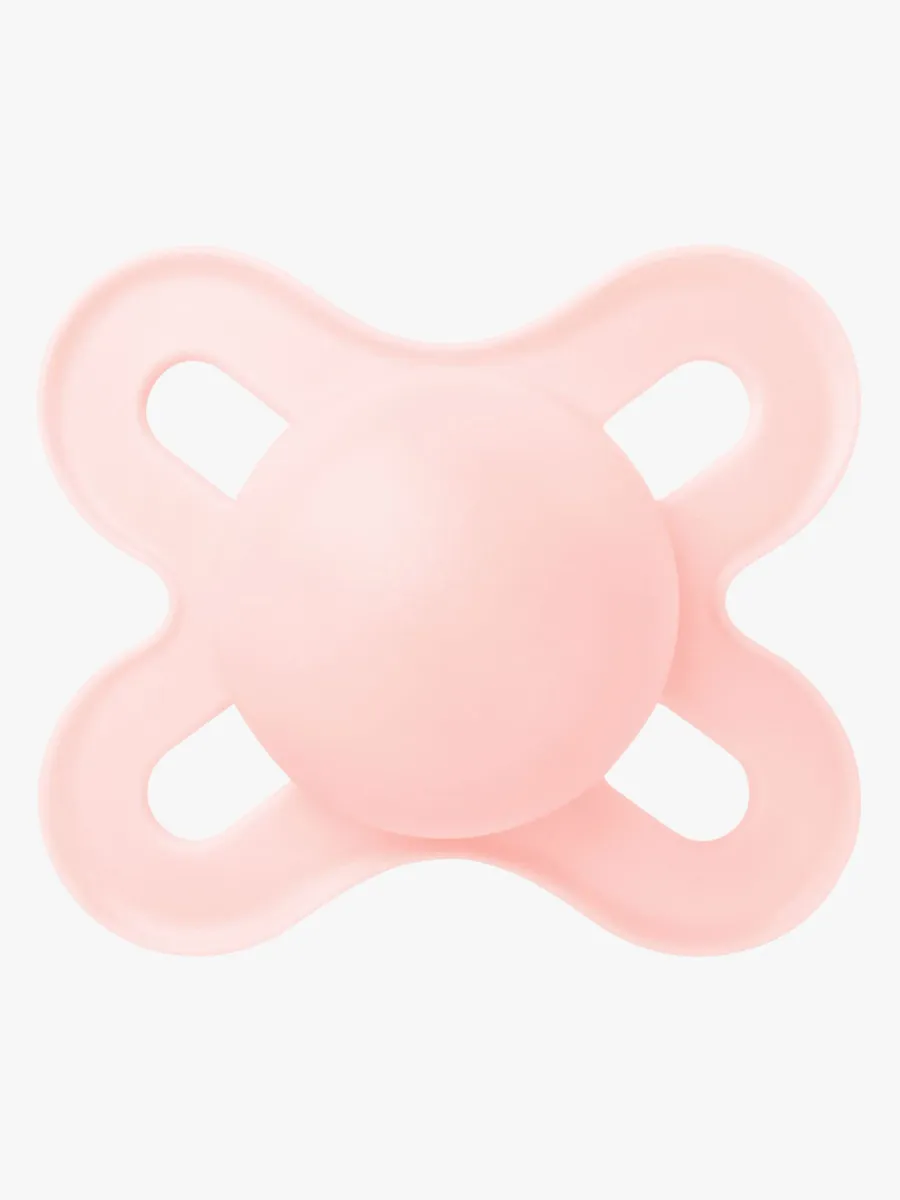MAM Original Start Silikon Napp 0-2m, Rosa
