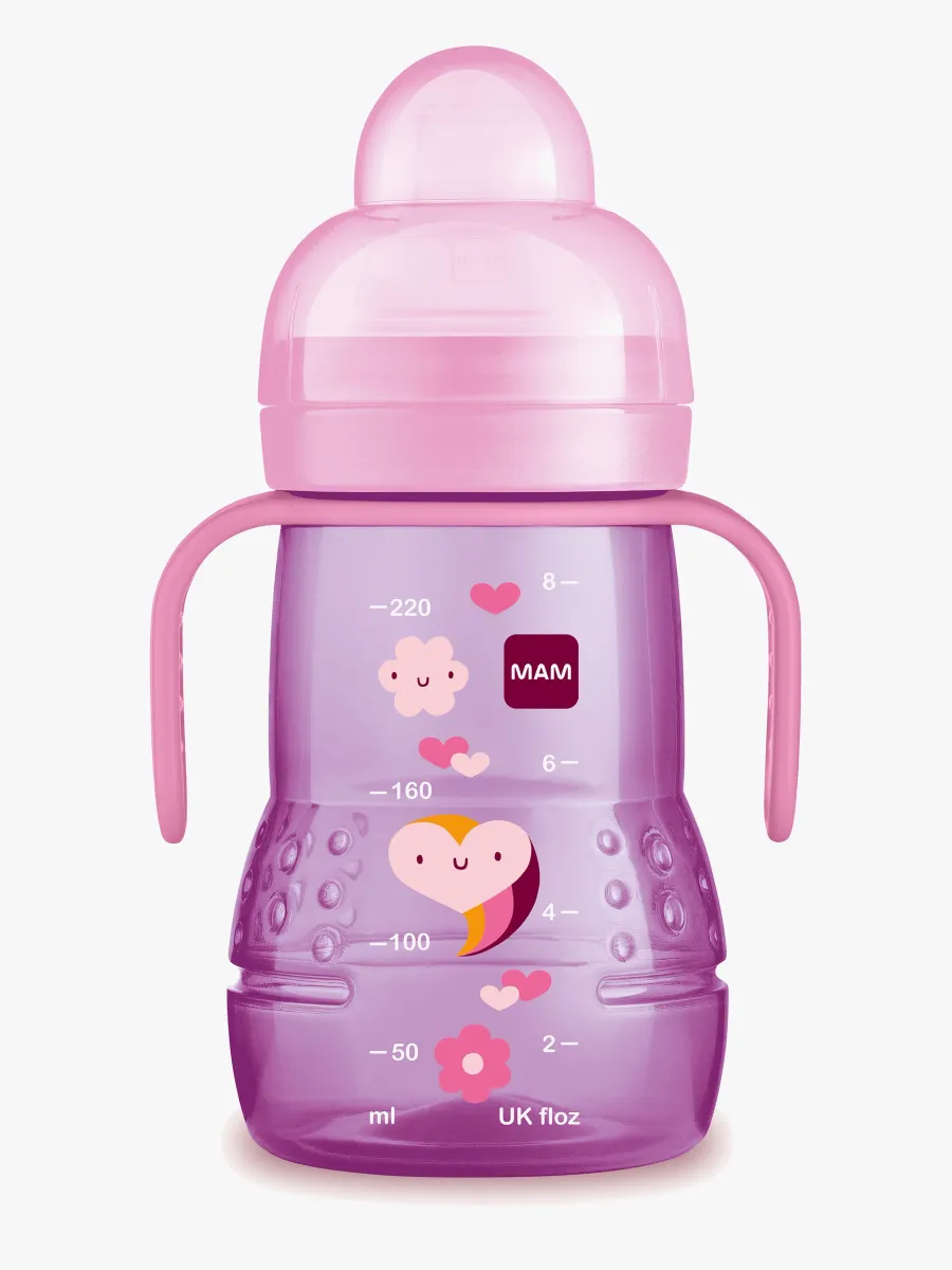 MAM Trainer Nappflaska 220, Rosa