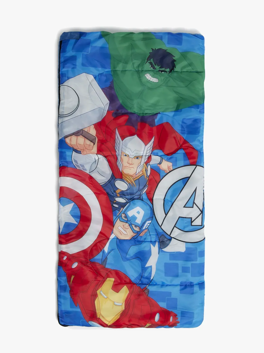 Marvel Avengers The Avengers Sovsäck 70x140, Blå