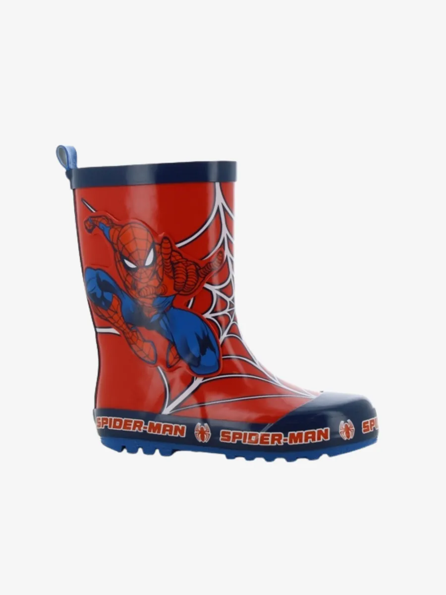 Marvel Spider-Man Gummistövlar, Red/Navy, 25
