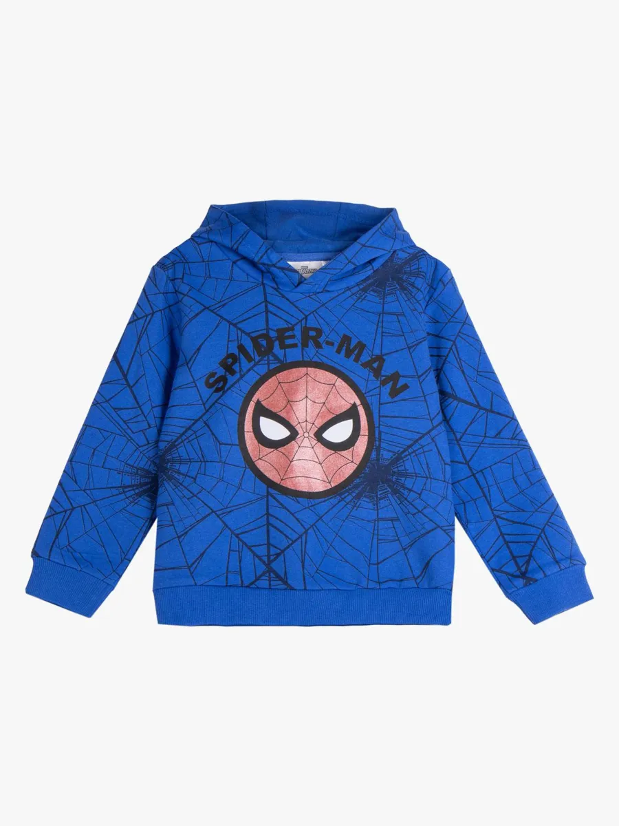 Marvel Spider-Man Hoodie, Blå, 8 år