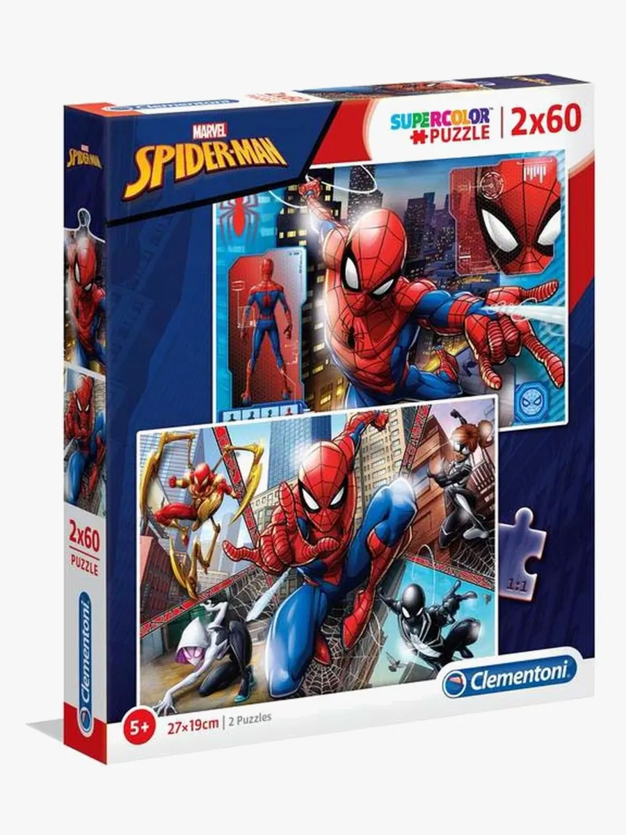 Marvel Spider-Man Pussel 2x60 Bitar