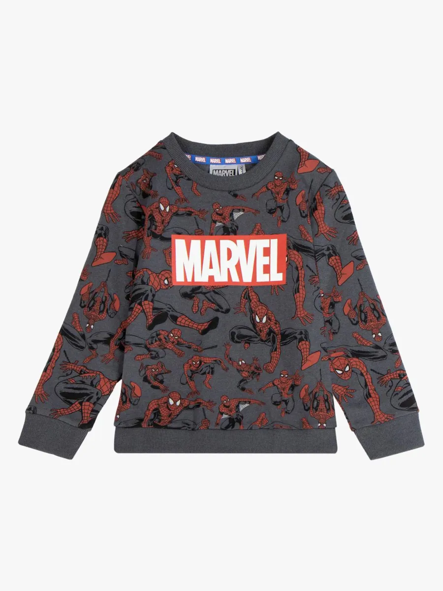 Marvel Spider-Man Tröja, Grå/Röd, 5 år