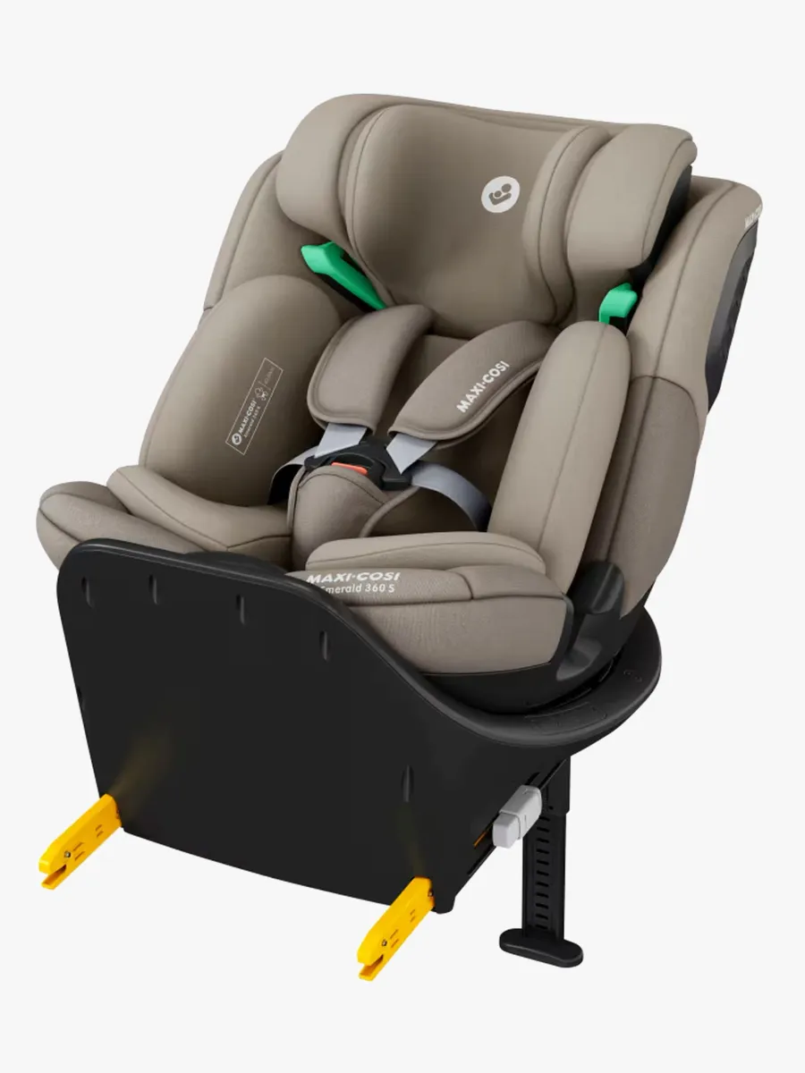Maxi-Cosi Emerald 360 S Bilbarnstol, Tonal Truffle
